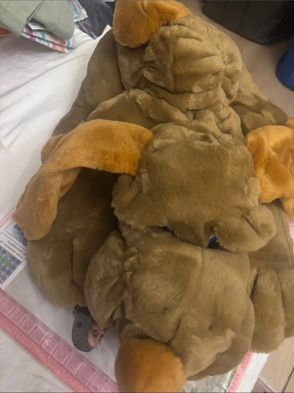 Brown Plush Dog Toy - Soft Pet Comfort